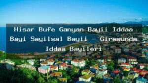 hisar-bufe-ganyan-bayii-iddaa-bayi-sayilsal-bayii-giresunda-iddaa-bayileri